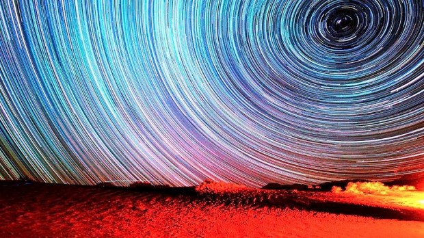 Dream Time Lapse image of stars